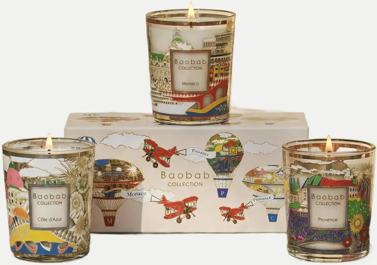Duftkerzen Geschenkset Mehrfarbig