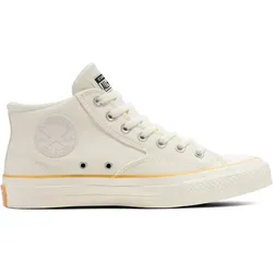 Sneaker CONVERSE "CHUCK TAYLOR ALL STAR MALDEN STREET TOUGH TEXTURES", Gr. 41, egret, gum, vintage weiß, Textil, sportlich, Schuhe