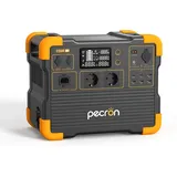 PECRON E1500LFP 2200W Solargenerator - Tragbare Powerstation 1536Wh (Erweiterbar bis 7680Wh) mit LiFePO4-Batterie 4400W Spitzenleistung - Für Camping, Wohnmobil & Outdoor (E1500LFP-EU)