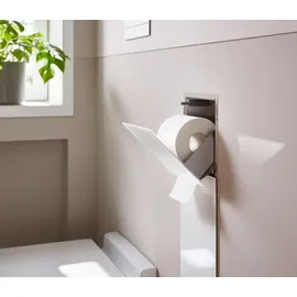 EMCO Asis Pure WC-Modul 73 x 17 cm Schwarz Glas
