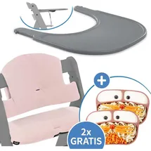 hauck 66771 Hochstuhl-Zubehör Hochstuhlsitz-Set Pink