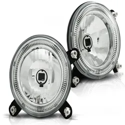 Fernscheinwerfer Angel Eyes für VW Golf 1 Golf 2 Chrom