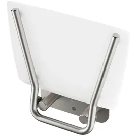 Ravak OVO Duschklappsitz Klappsitz Durchscheinend Weiß