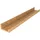 Queence Wandregal Bilderleiste 110 x 5 x 9 cm Braun