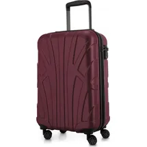 suitline 4-Rollen Cabin 55 cm / 40 l rot/weiß