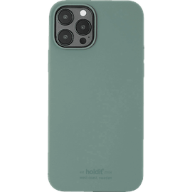 Holdit Silicone, iPhone 12, 12 Pro, Moss Green Handy-Schutzhülle Cover Grün