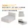 dein schlaf 24 Boxspringbett ROCK 160x200 Velour Creme H4 - Beige