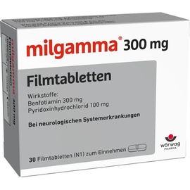 Wörwag Pharma MILGAMMA 300 mg Filmtabletten 30 St