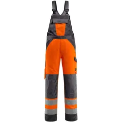 Warnschutz Latzhose "GOSFORD" Safe Light - 90C62 - orange/dunkelanthrazit