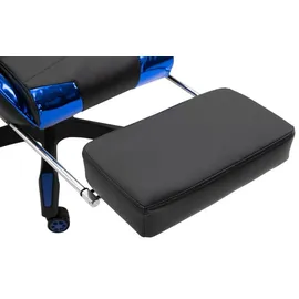 CLP Turbo XL Kunstleder schwarz/glanz blau
