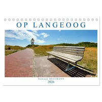 Calvendo OP LANGEOOG (Tischkalender 2026 DIN A5 quer), CALVENDO
