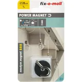 fix-o-moll Magnethaken Neodym gummiert Ø28 mm,