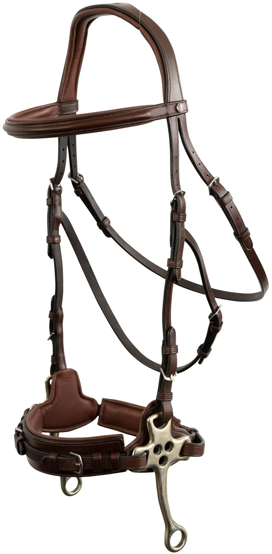 Trust Equestrian Bridle Sopot Hackamore Bridle, Cheeks 16 Cm