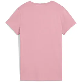 Puma ESS Metallic No. 1 Logo Tee pink XS