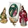 Krebs Glas Lauscha Die Heilige Familie Mehrfarbig 14cm