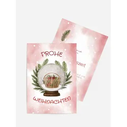 Grußkarten Weihnachten selbst gestalten mit Spruch und Fotos im Onlinedesigner bei Meine-Kartenmanufaktur.de