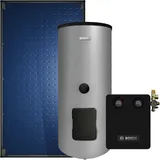 7,7m2 Junkers Bosch Solaranlage SO787 mit FT226-2V, WS 400-5 EKP1 B, Aufdach