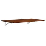Beaok Wandklapptisch, Walnuss, Holzwerkstoff, 56x18.5x114 cm, Esszimmer, Tische
