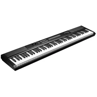 Kurzweil KaS1, Digitales Piano, 88 Tasten Hammermechanik, 128-stimmige Polyphonie, schwarz