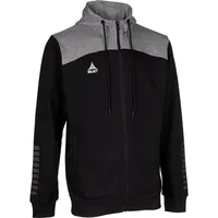 Select Oxford Kapuzen-Sweatjacke Herren Schwarz 5XL