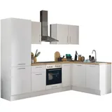 Stella Trading Winkelküche L-Form 270 cm weiß