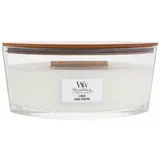 WoodWick Linen Ellipse Jar