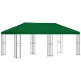 vidaXL Pavillon 6 x 3 m inkl. 4 Seitenteile Grün