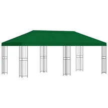 vidaXL Pavillon 6 x 3 m inkl. 4 Seitenteile Grün