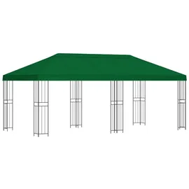 vidaXL Pavillon 6 x 3 m inkl. 4 Seitenteile Grün