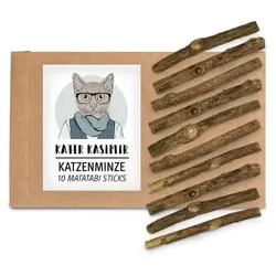 Kater Kasimir Matatabi Sticks (Katzenminze Sticks), 10er Set