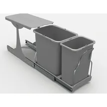 Victory Einbau-Abfallsammler 24 l Grau