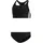 adidas 3-Streifen Bikini Schwarz/Weiß 98