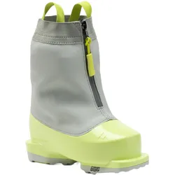 Fischer Two Kinder-Skischuhe GELB|hellgrau 20.5cm