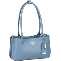 GUESS Handtasche Meridian Shoulder Umhängetaschen Violett Damen