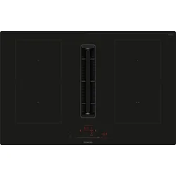 80 cm Induktions Kochfeld/Herdplatte 4 Zone(n) mit in­te­grier­tem Dunstabzug iQ500 ED811HGA6 (ED811HQ26E+HZ9VDSB4) autarkes 