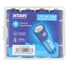 XTAR Li-ion Akku AA 2500 mAh 4 St.