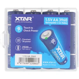 XTAR Li-ion Akku AA 2500 mAh 4 St.