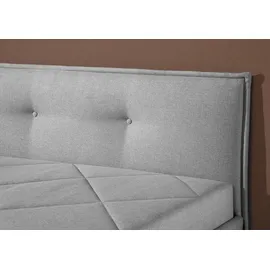 MAINTAL Polsterliege 90 x 200 cm Grau