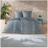 Estella Lionel Tiere Blau 200 x 220 cm + 2 x 80 x 80 cm