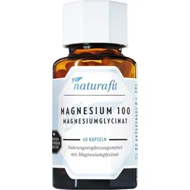 NATURAFIT Magnesium 100 mg Magnesiumglycinat 60 St.