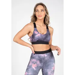 Sport-BH - Colby - Grau/Rosa XL