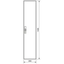 Hager Zählerschrank,universZ 1400x300x205,IP44 ZB51S