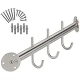 SO-Tech Wandgarderobe Antea 450 mm Edelstahl