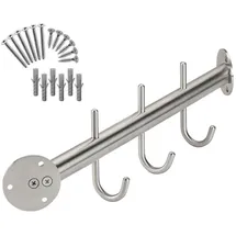 SO-Tech Wandgarderobe Antea 450 mm Edelstahl