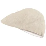 CAPO Schiebermütze Schiebermütze, Leinenmischung Futter (1-St) Leinen beige M