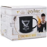 HARRY POTTER HALF MOON BAY Tasse – 430 ml – Magical – Arbeitsbecher für Erwachsene – Emaille-Tasse