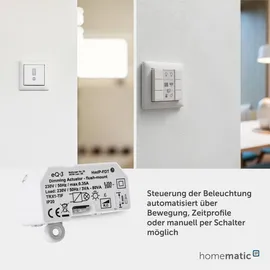 Homematic IP Lichtschalter Dimmaktor Unterputz