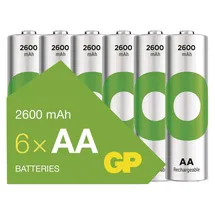 GP ReCyko AA 2600 mAh 6 St.