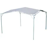 ASS Altenburger Gartenpavillon 3,5 x 3,5 m Silber