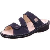 Finn Comfort Komfort Pantoletten Lazise Damen 343837313839 Blau 43 EU - Blau - 43